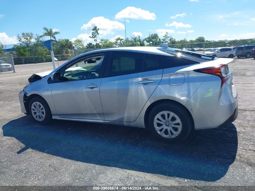 2020 Toyota Prius Le VIN: JTDKARFU5L3113790 Lot: 39658874