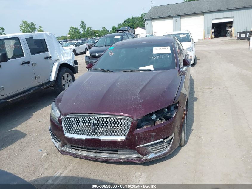 2017 Lincoln Mkz Reserve VIN: 3LN6L5F94HR617784 Lot: 39658888