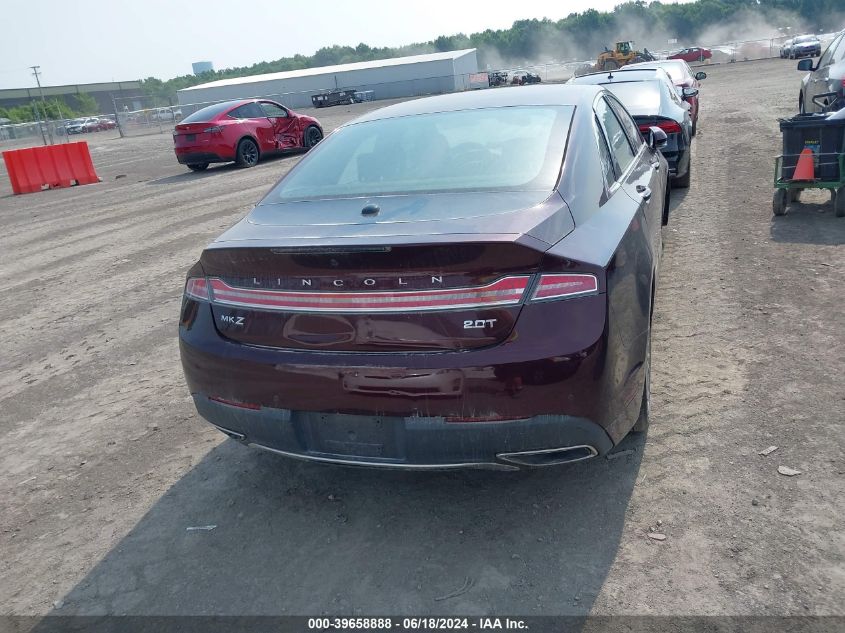 2017 Lincoln Mkz Reserve VIN: 3LN6L5F94HR617784 Lot: 39658888