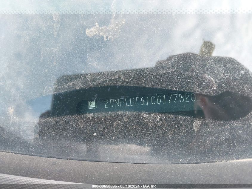2012 Chevrolet Equinox 1Lt VIN: 2GNFLDE51C6177320 Lot: 39658896