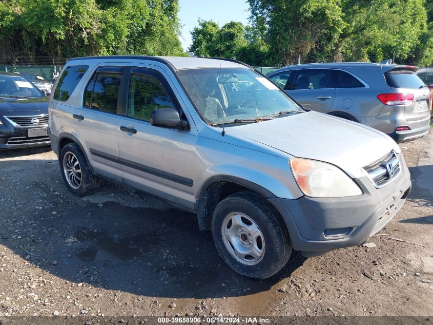 2004 Honda Cr-V Lx VIN: SHSRD78464U224806 Lot: 39658906