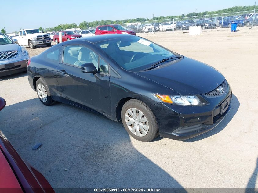 2012 Honda Civic Lx VIN: 2HGFG3B59CH564182 Lot: 39658913