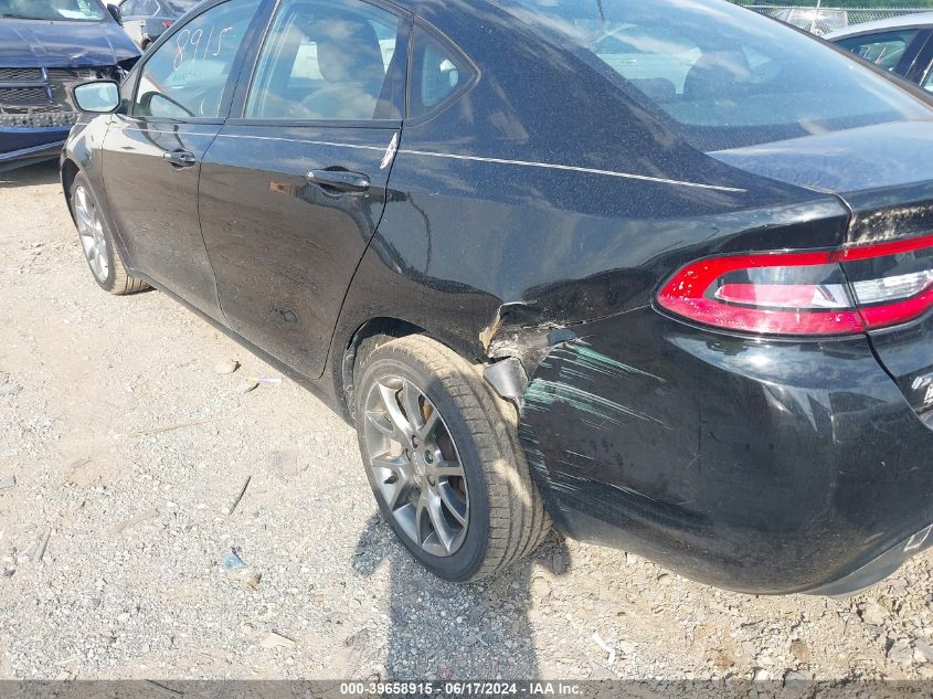 2015 Dodge Dart Sxt VIN: 1C3CDFBB9FD166297 Lot: 39658915