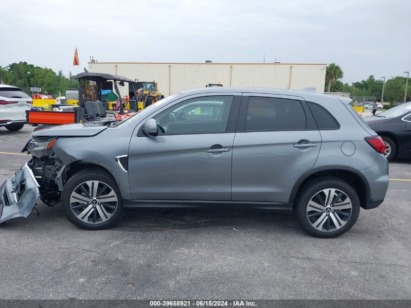 2024 Mitsubishi Outlander Sport 2.0 Es Awc/2.0 Le Awc/2.0 Ralliart Awc/2.0 S Awc/2.0 Se Awc/2.0 Trail Edition Awc VIN: JA4ARUAU8RU011928 Lot: 39658921