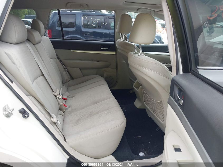 2011 Subaru Outback 2.5I Premium VIN: 4S4BRBGC0B3347819 Lot: 39658924