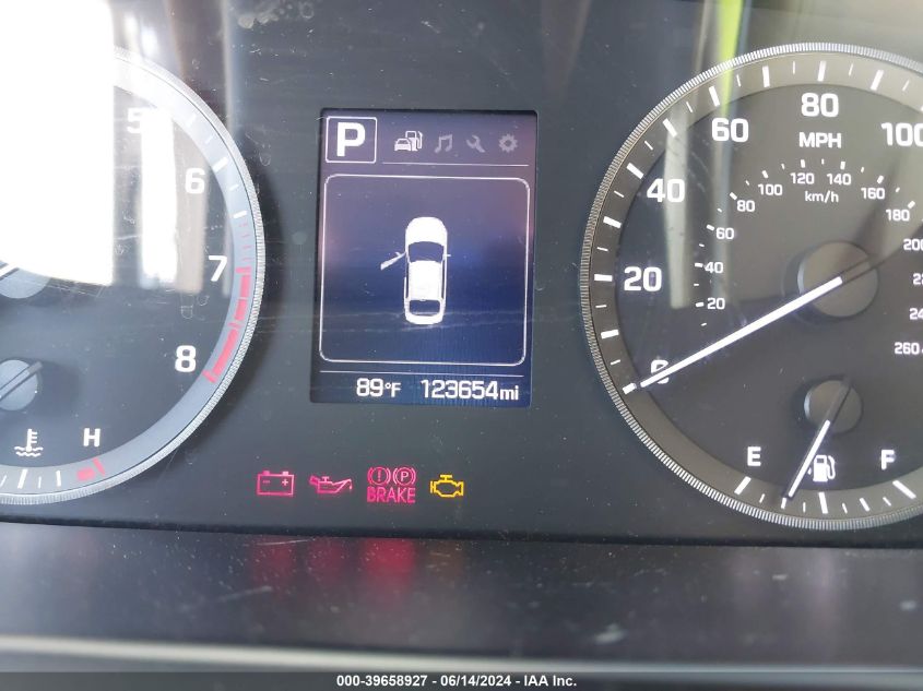 2016 Hyundai Sonata Se VIN: 5NPE24AF6GH262502 Lot: 39658927