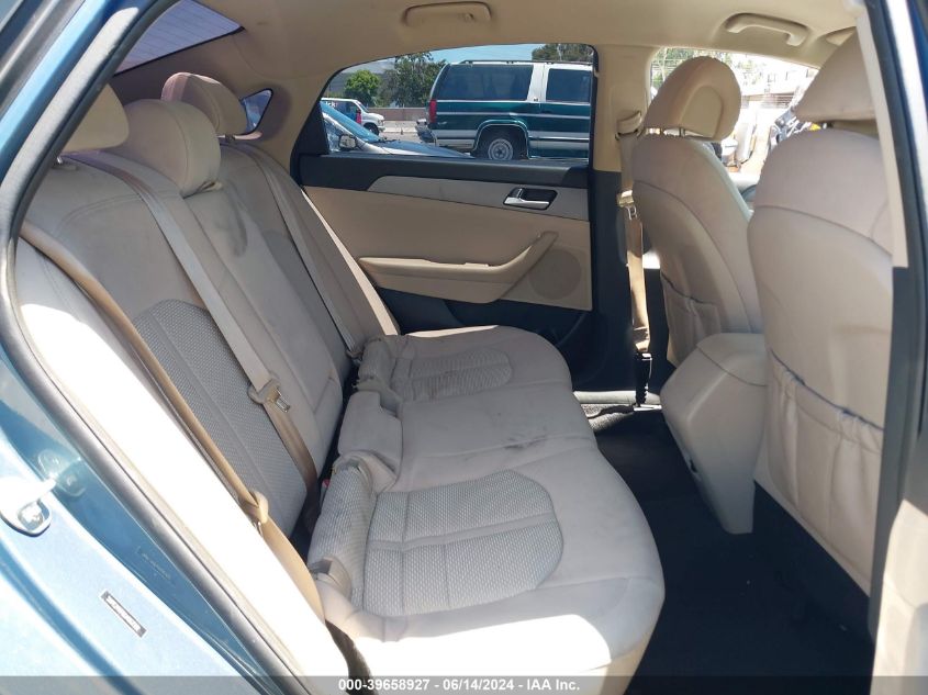 2016 Hyundai Sonata Se VIN: 5NPE24AF6GH262502 Lot: 39658927