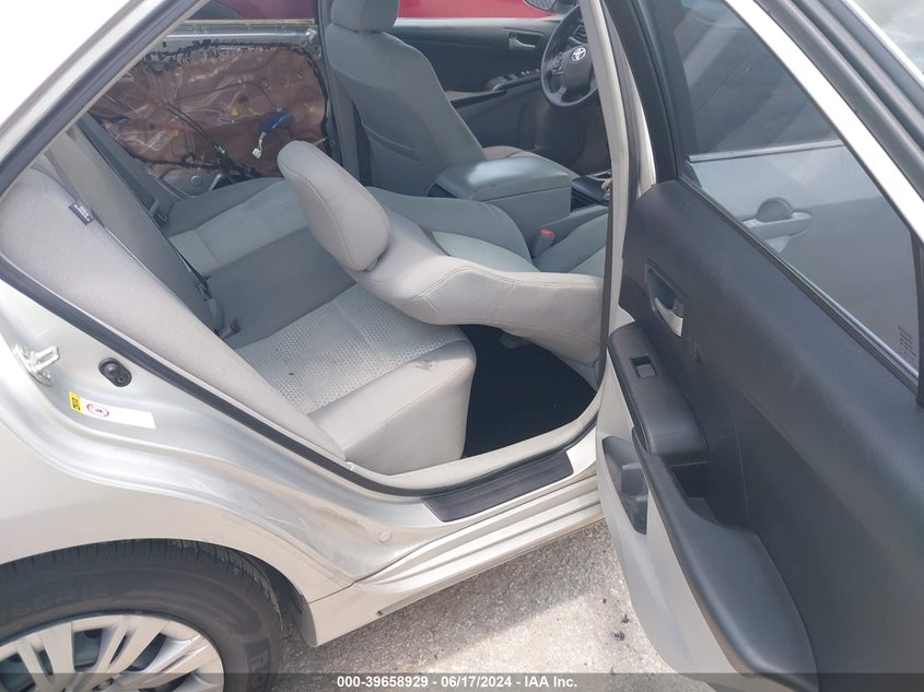 2012 Toyota Camry Le VIN: 4T4BF1FK2CR269296 Lot: 39658929