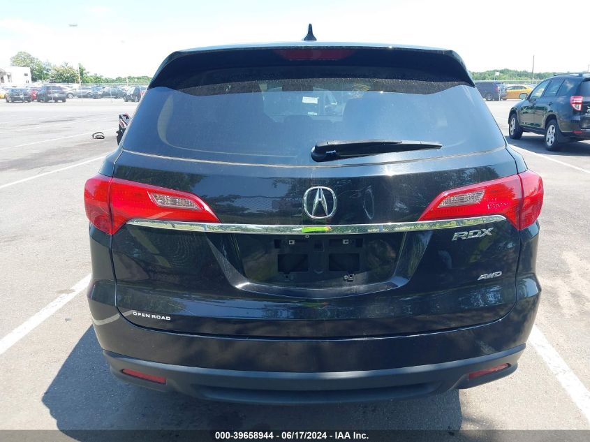 2015 Acura Rdx VIN: 5J8TB4H34FL022489 Lot: 39658944