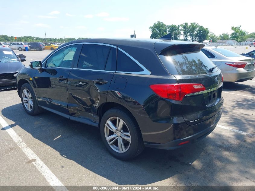 2015 Acura Rdx VIN: 5J8TB4H34FL022489 Lot: 39658944