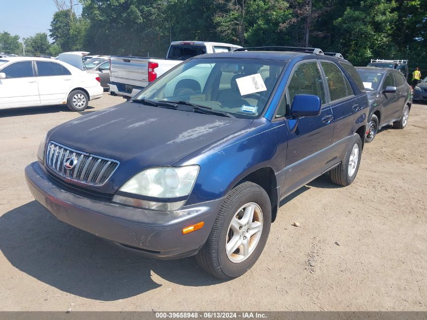 2002 Lexus Rx 300 VIN: JTJGF10U120126115 Lot: 39658948