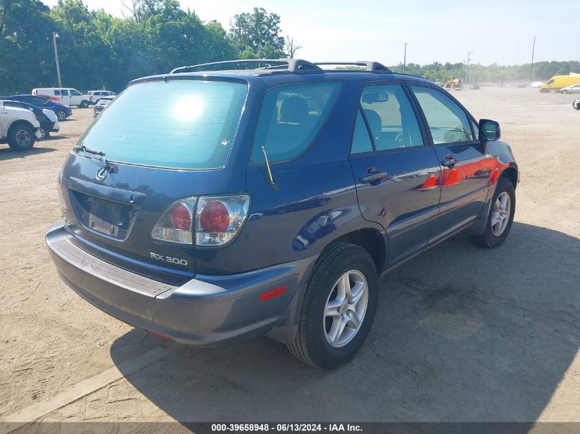 2002 Lexus Rx 300 VIN: JTJGF10U120126115 Lot: 39658948