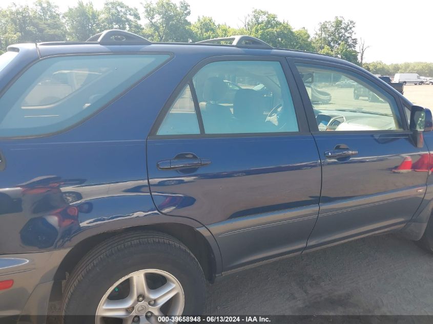 2002 Lexus Rx 300 VIN: JTJGF10U120126115 Lot: 39658948