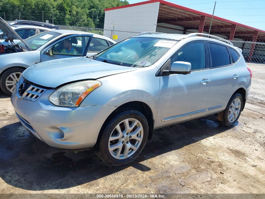 2013 Nissan Rogue Sv W/Sl Pkg VIN: JN8AS5MV6DW116375 Lot: 39658970