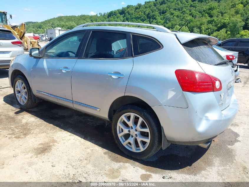 2013 Nissan Rogue Sv W/Sl Pkg VIN: JN8AS5MV6DW116375 Lot: 39658970