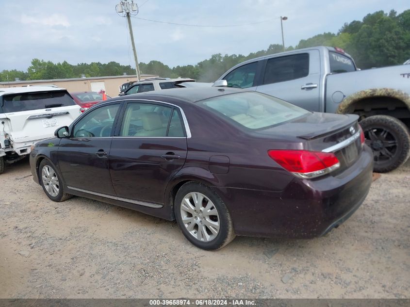 2012 Toyota Avalon VIN: 4T1BK3DB0CU461482 Lot: 39658974