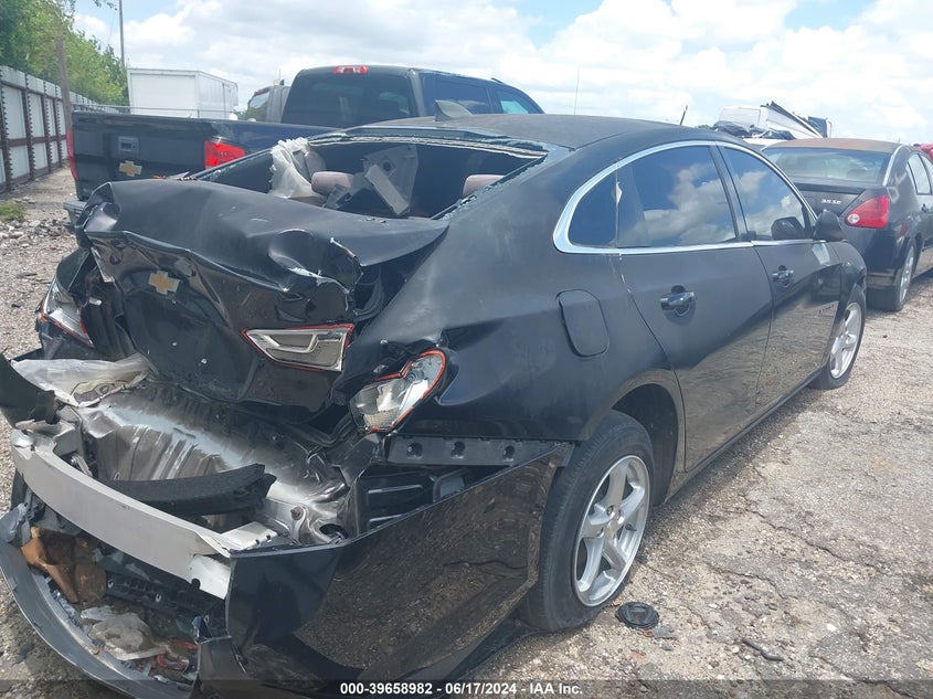 VIN 1G1ZB5ST4HF216862 2017 CHEVROLET MALIBU LS