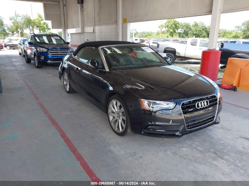 2014 Audi A5 2.0T Premium VIN: WAULFAFH3EN015887 Lot: 39658987