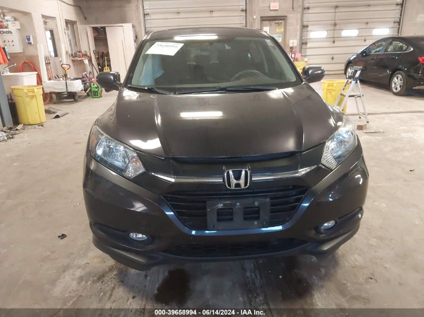 2016 Honda Hr-V Ex VIN: 3CZRU6H5XGM769525 Lot: 39658994