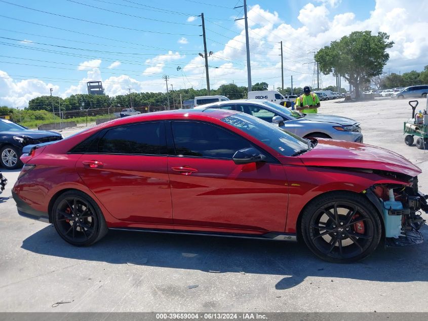 2024 Hyundai Elantra N VIN: KMHLW4DK2RU019973 Lot: 39659004