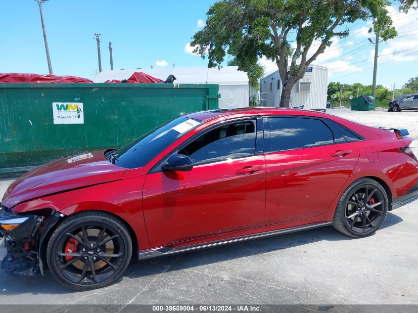 2024 Hyundai Elantra N VIN: KMHLW4DK2RU019973 Lot: 39659004