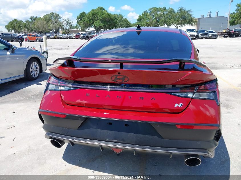 2024 Hyundai Elantra N VIN: KMHLW4DK2RU019973 Lot: 39659004