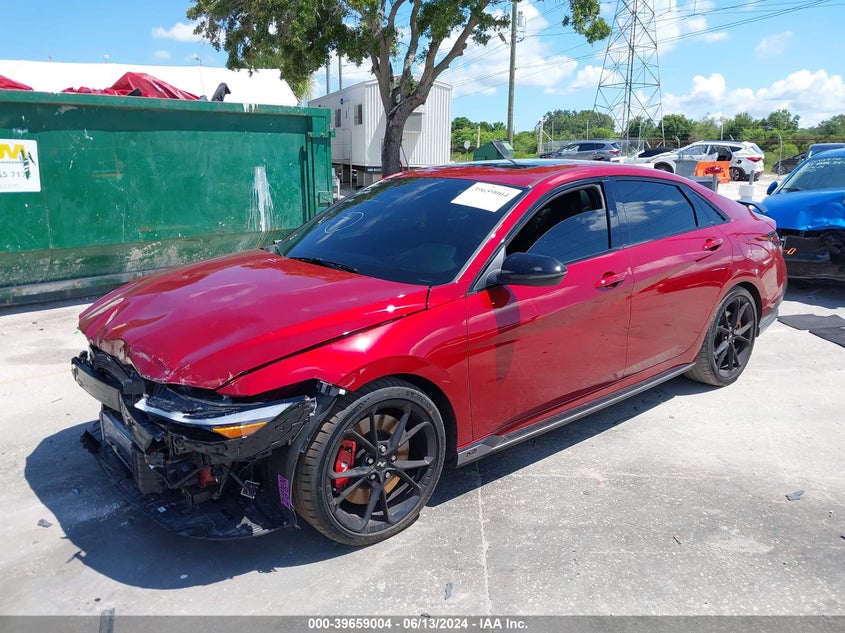 2024 Hyundai Elantra N VIN: KMHLW4DK2RU019973 Lot: 39659004