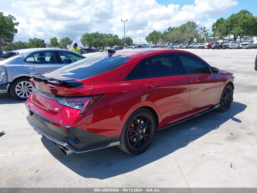 2024 Hyundai Elantra N VIN: KMHLW4DK2RU019973 Lot: 39659004