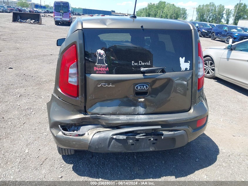 2013 Kia Soul + VIN: KNDJT2A66D7523434 Lot: 39659031
