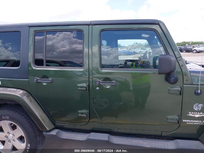 2008 Jeep Wrangler Unlimited Sahara VIN: 1J4GA59118L549778 Lot: 39659040