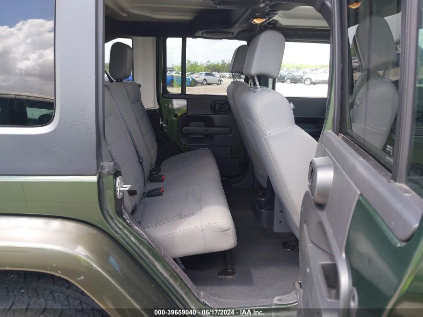 2008 Jeep Wrangler Unlimited Sahara VIN: 1J4GA59118L549778 Lot: 39659040