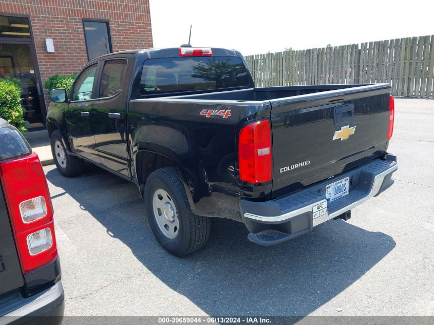 2016 Chevrolet Colorado Wt VIN: 1GCGTBE35G1287442 Lot: 39659044