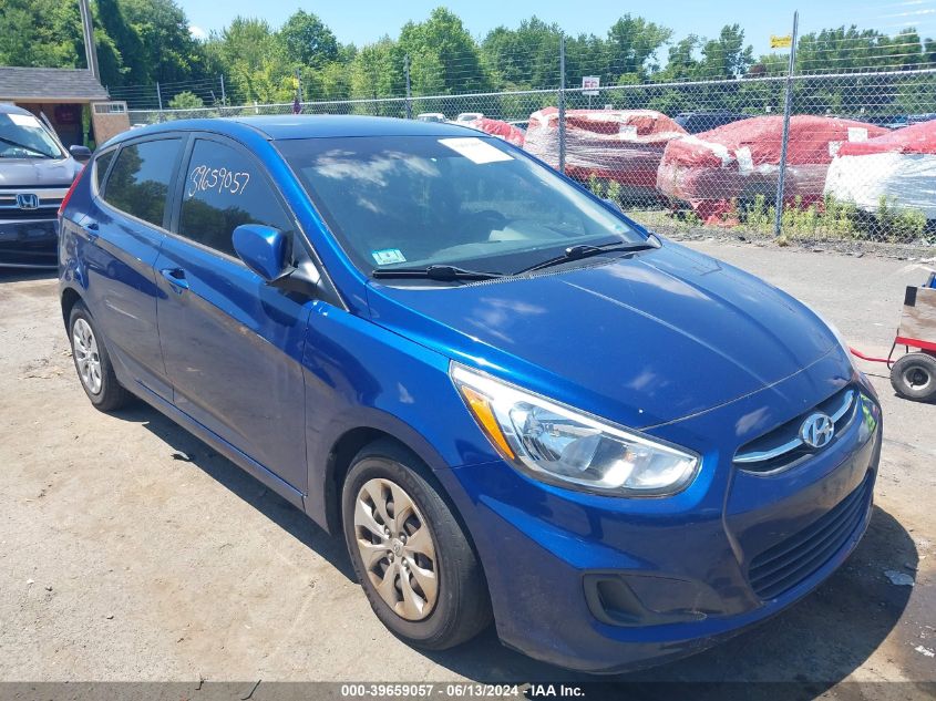 2015 Hyundai Accent Gs VIN: KMHCT5AE7FU230403 Lot: 39659057