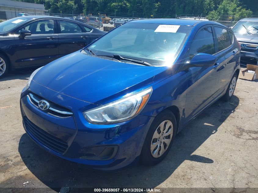 2015 Hyundai Accent Gs VIN: KMHCT5AE7FU230403 Lot: 39659057