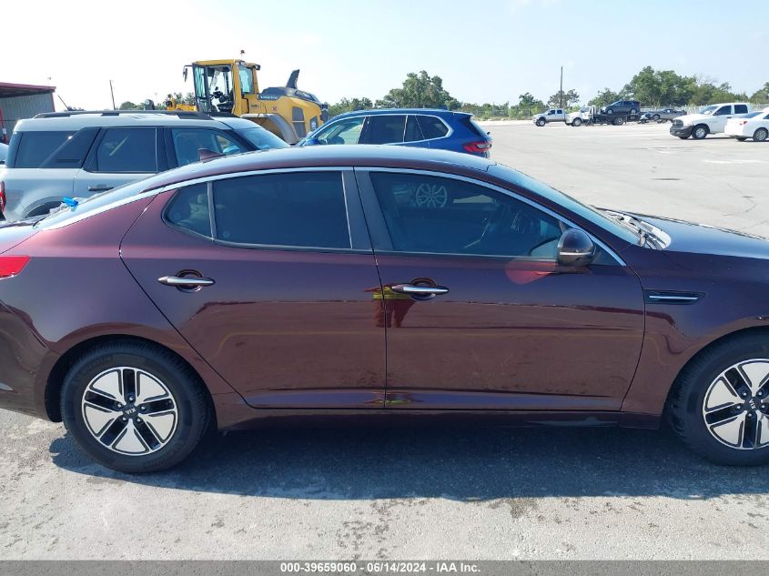 2012 Kia Optima Lx VIN: 5XXGM4A79CG070153 Lot: 39659060