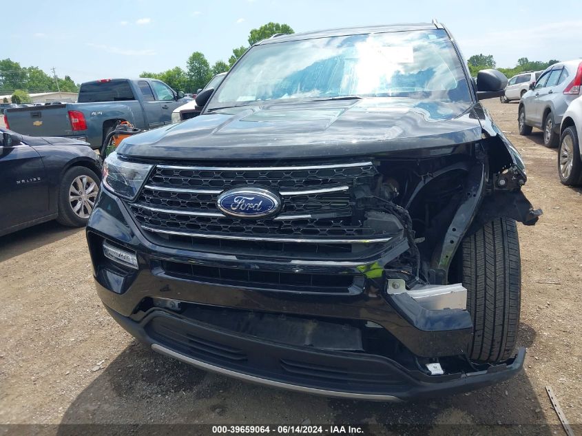 2022 Ford Explorer Xlt VIN: 1FMSK8DH9NGC01505 Lot: 39659064