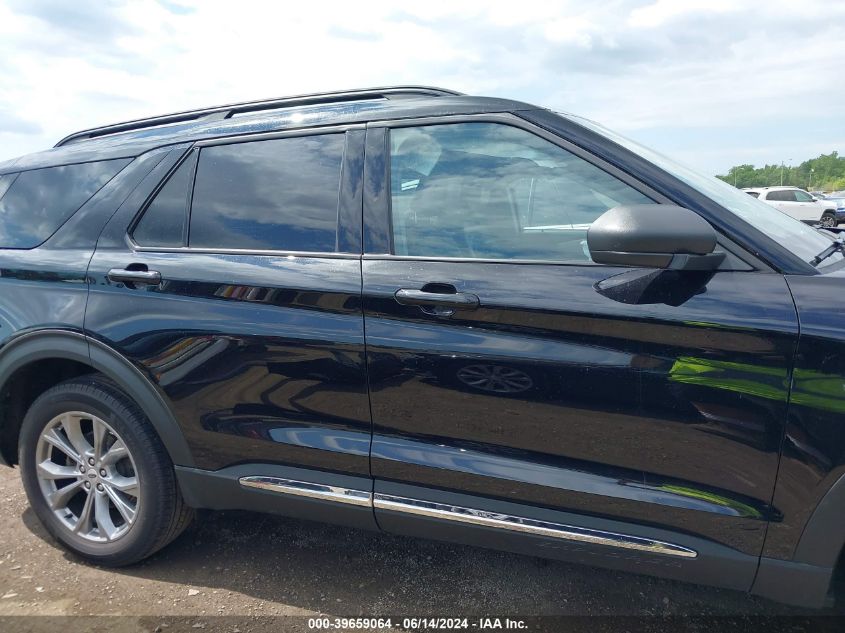 2022 Ford Explorer Xlt VIN: 1FMSK8DH9NGC01505 Lot: 39659064