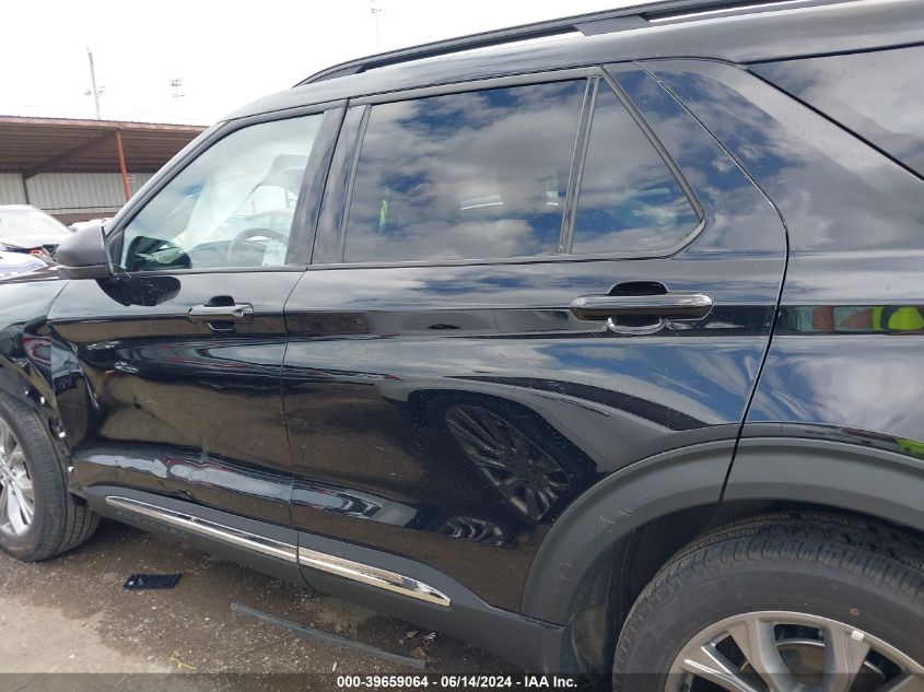 2022 Ford Explorer Xlt VIN: 1FMSK8DH9NGC01505 Lot: 39659064