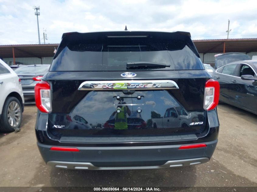 2022 Ford Explorer Xlt VIN: 1FMSK8DH9NGC01505 Lot: 39659064