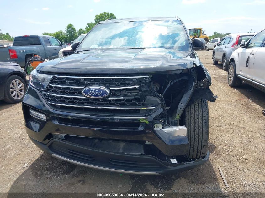 2022 Ford Explorer Xlt VIN: 1FMSK8DH9NGC01505 Lot: 39659064