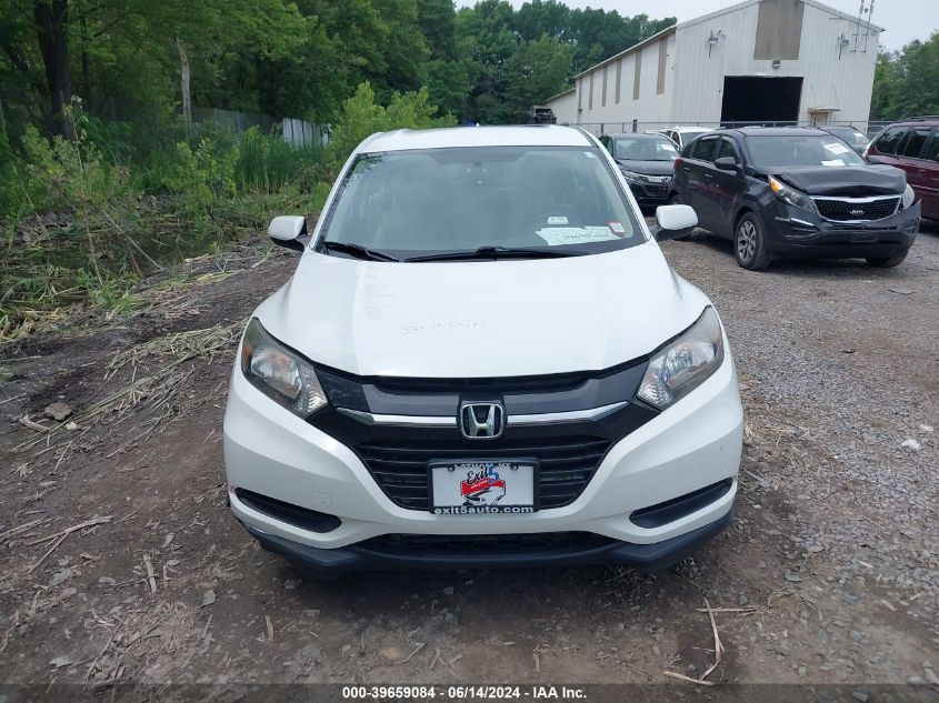 2016 Honda Hr-V Lx VIN: 3CZRU6H37GM726873 Lot: 39659084