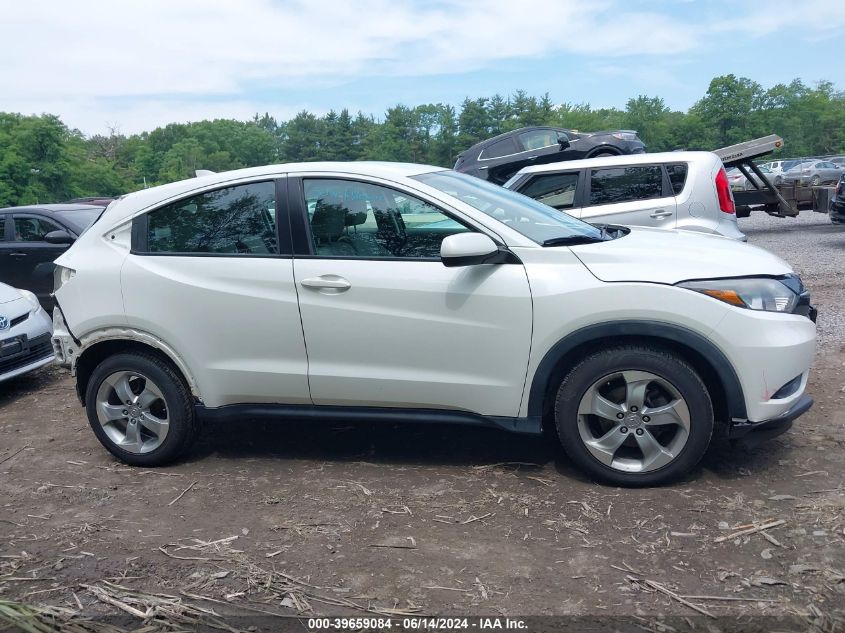 2016 Honda Hr-V Lx VIN: 3CZRU6H37GM726873 Lot: 39659084