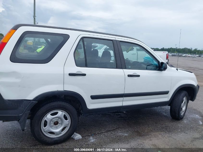 2003 Honda Cr-V Lx VIN: JHLRD68413C006952 Lot: 39659091
