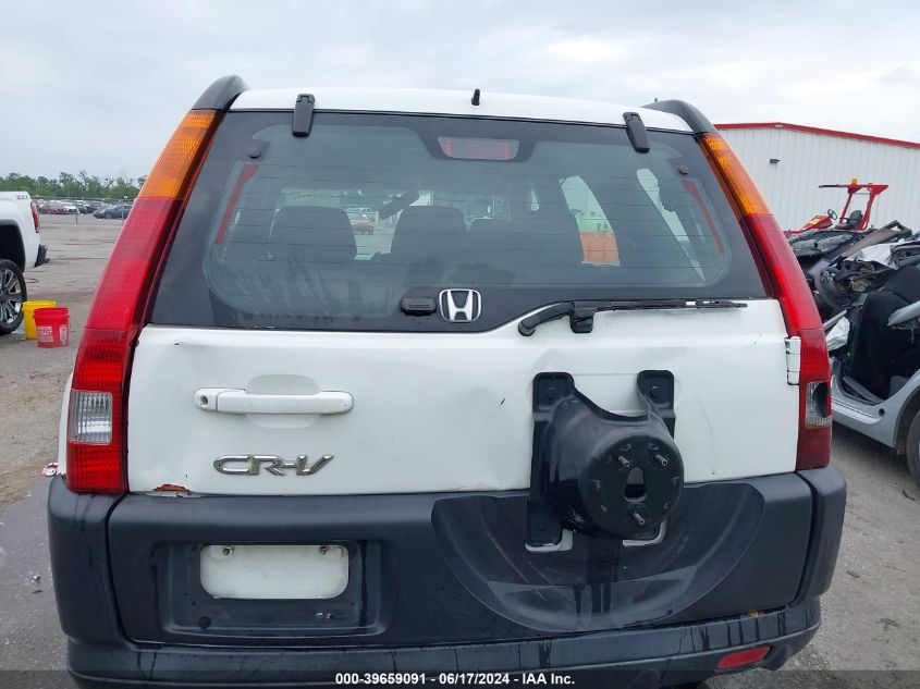 2003 Honda Cr-V Lx VIN: JHLRD68413C006952 Lot: 39659091