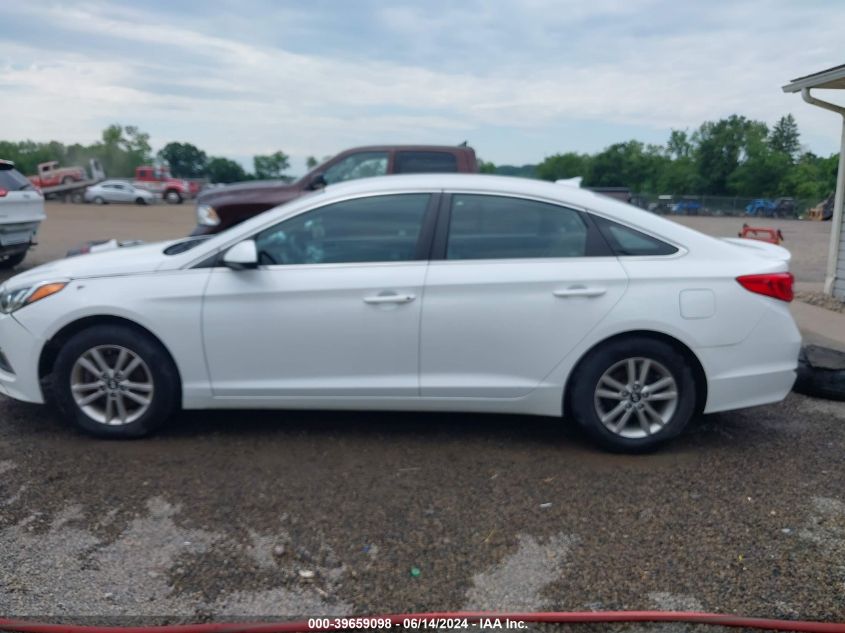 2017 Hyundai Sonata Se VIN: 5NPE24AF3HH487073 Lot: 39659098