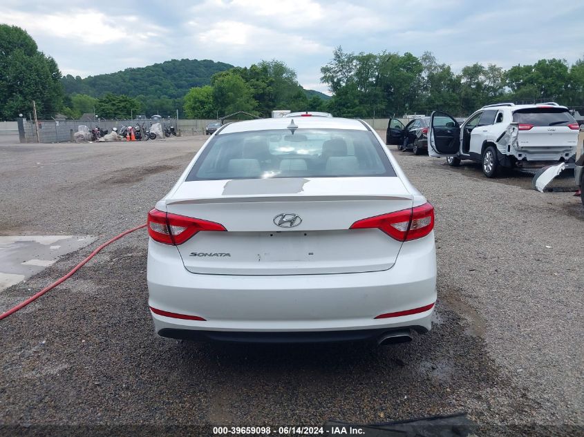 2017 Hyundai Sonata Se VIN: 5NPE24AF3HH487073 Lot: 39659098