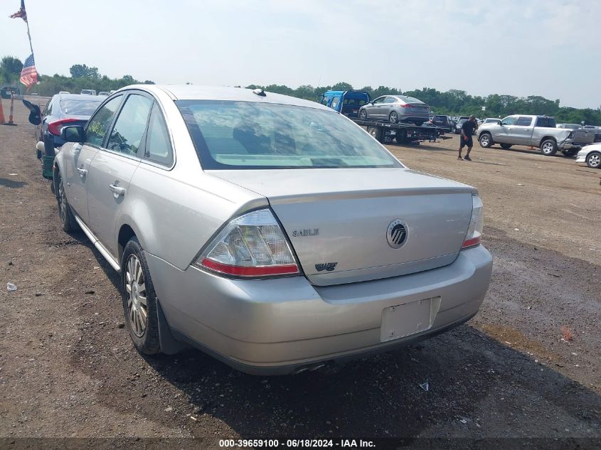 2008 Mercury Sable VIN: 1MEHM40W98G605753 Lot: 39659100