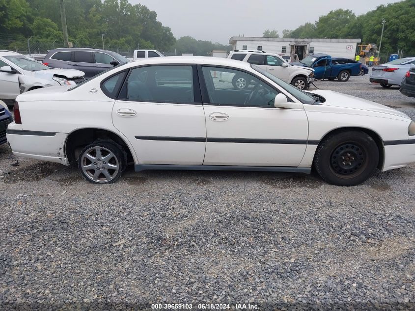 2001 Chevrolet Impala VIN: 2G1WF55E519143990 Lot: 39659103