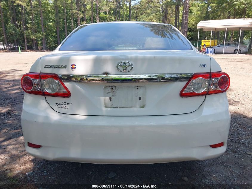 2011 Toyota Corolla Le VIN: JTDBU4EE2B9126349 Lot: 39659111