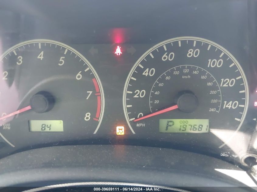 2011 Toyota Corolla Le VIN: JTDBU4EE2B9126349 Lot: 39659111